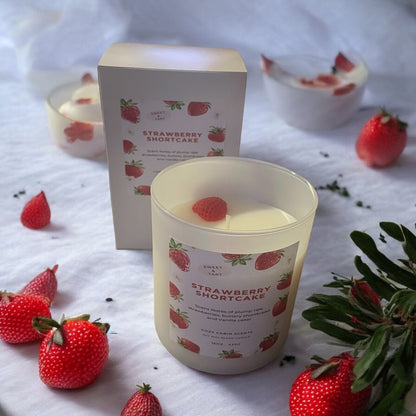 Strawberry Shortcake Candle