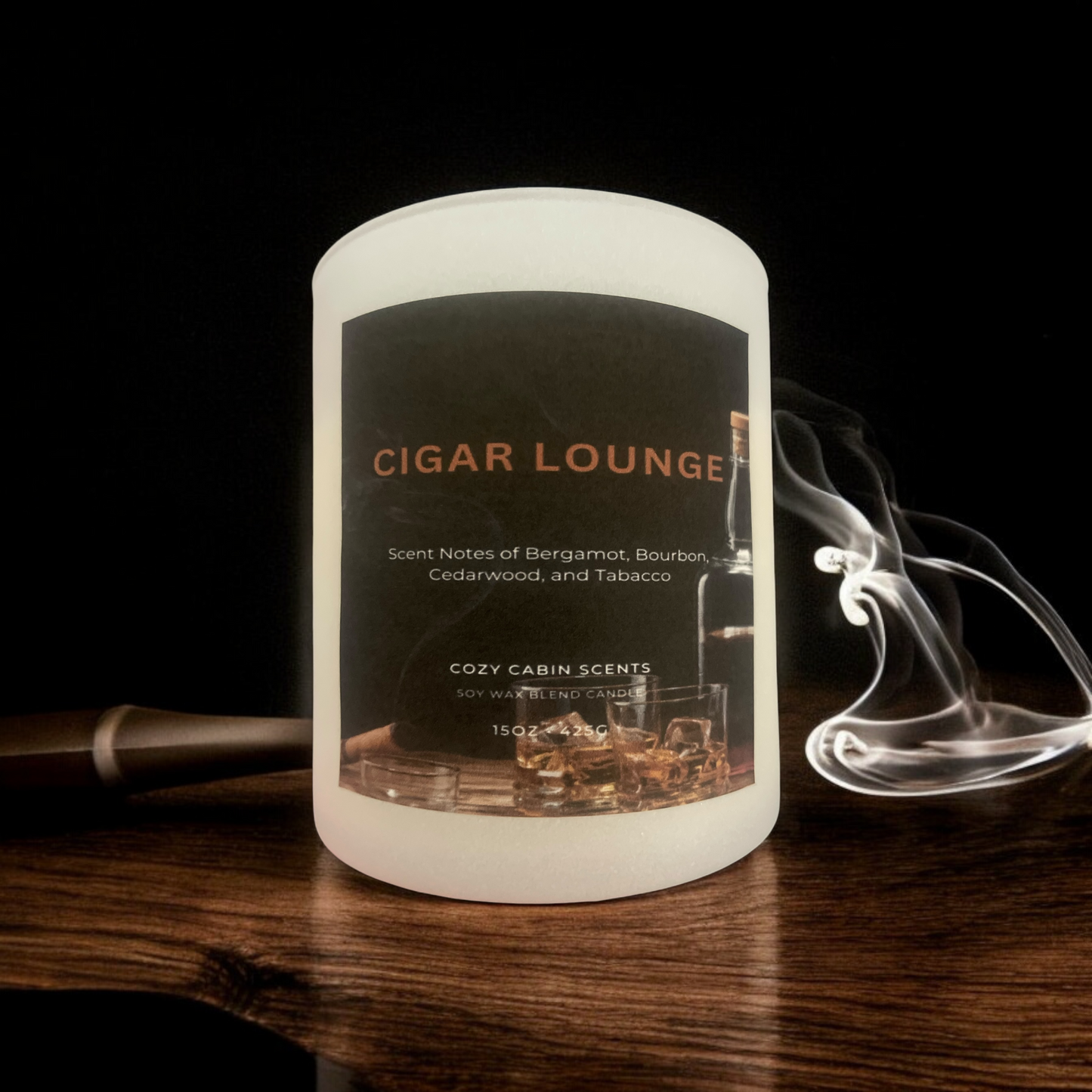 Cigar Lounge Candle