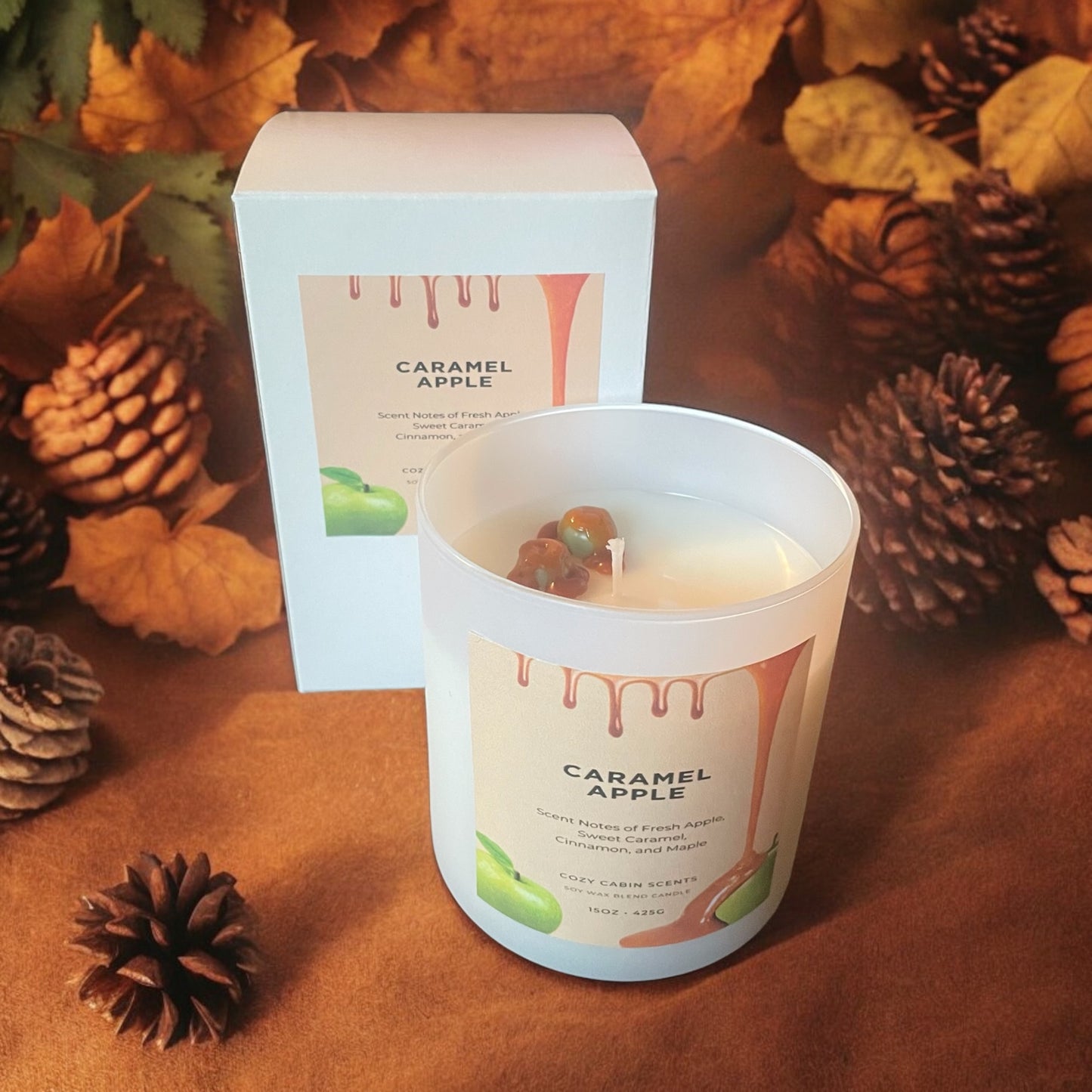 Carmel Apple Candle