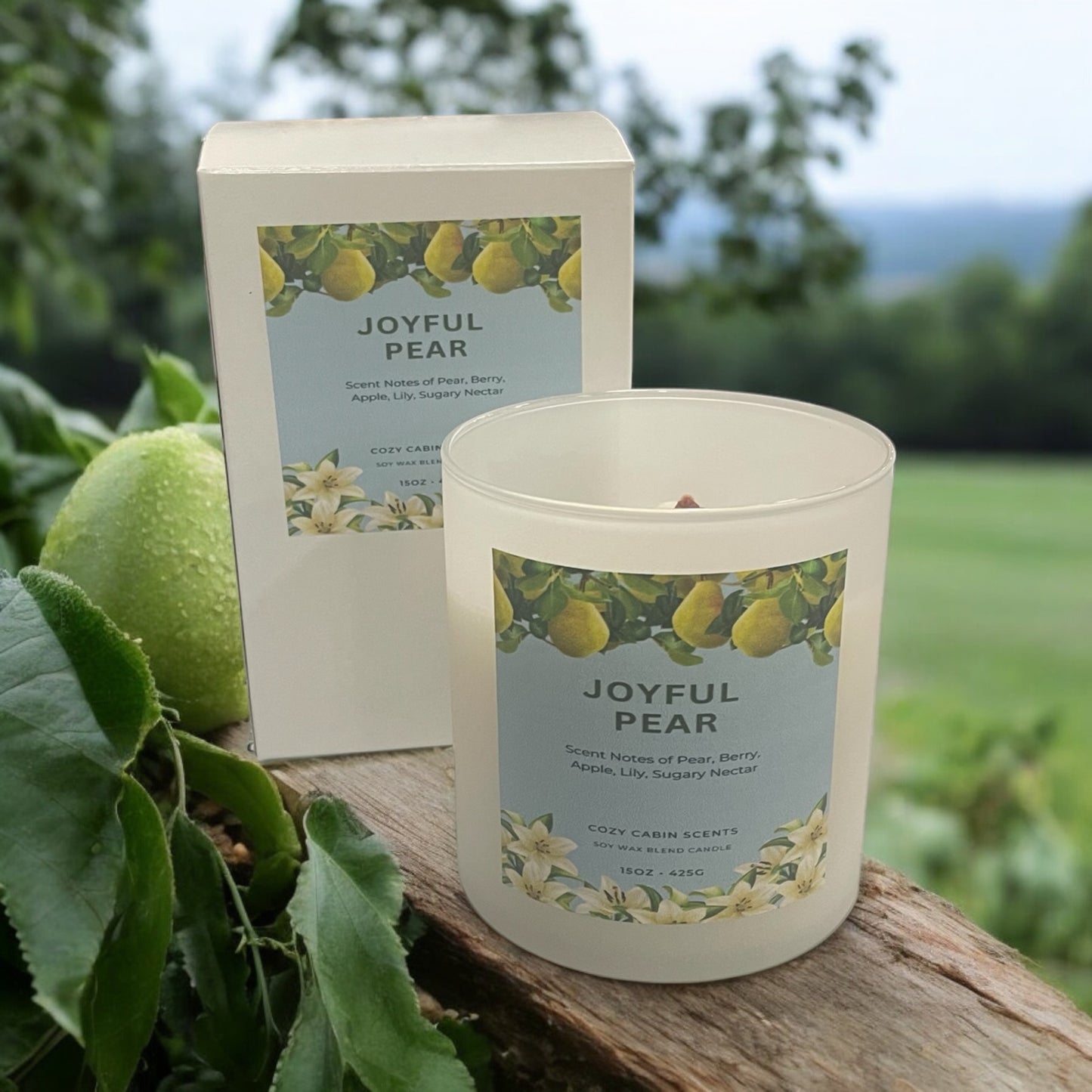 Joyful Pear Candle