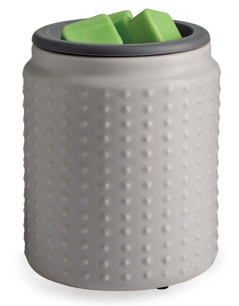 Wax Melter with silicone dish - Gray